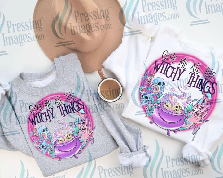 DTF: 649 Give me all the witchy things - Pressing Images