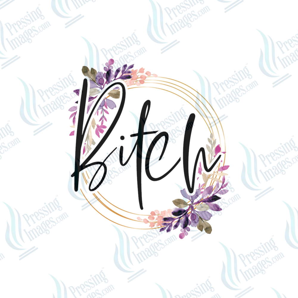DTF 6509 Bitch - Pressing Images