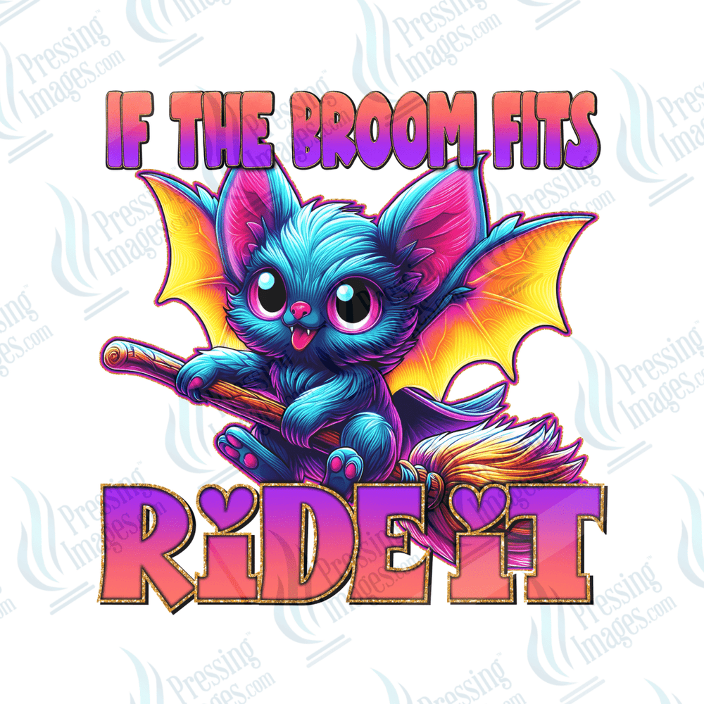 DTF 6514 If The Broom Fits - Pressing Images