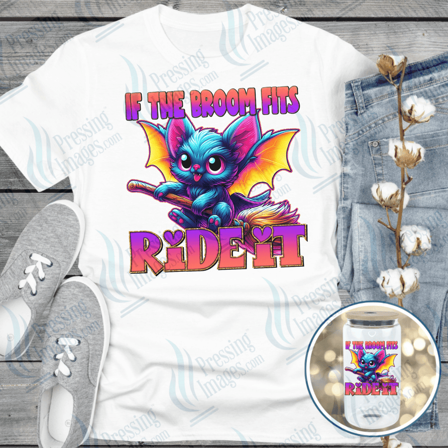 DTF 6514 If The Broom Fits - Pressing Images