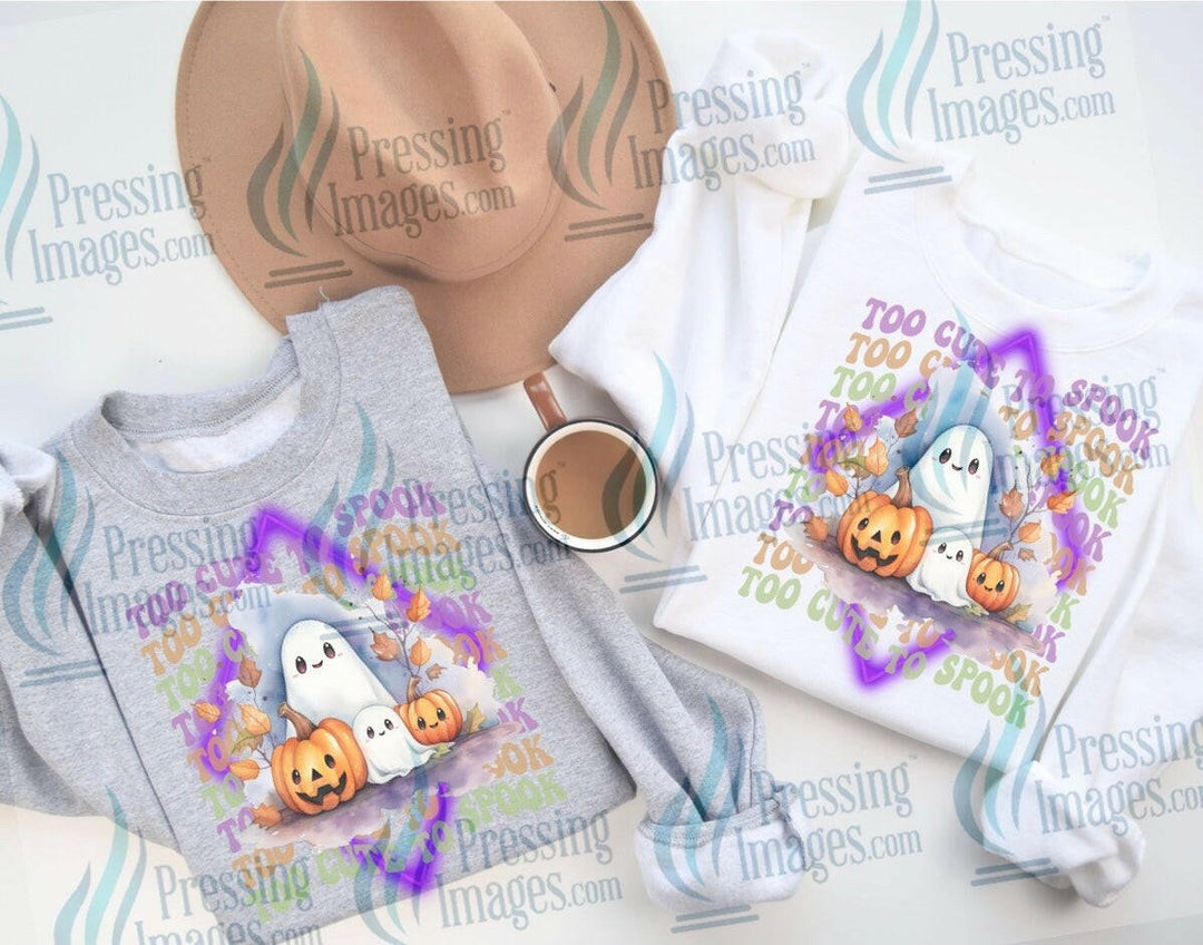 DTF: 653 Too cute to spook - Pressing Images