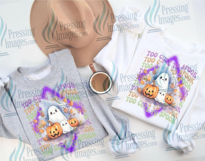 DTF: 653 Too cute to spook - Pressing Images