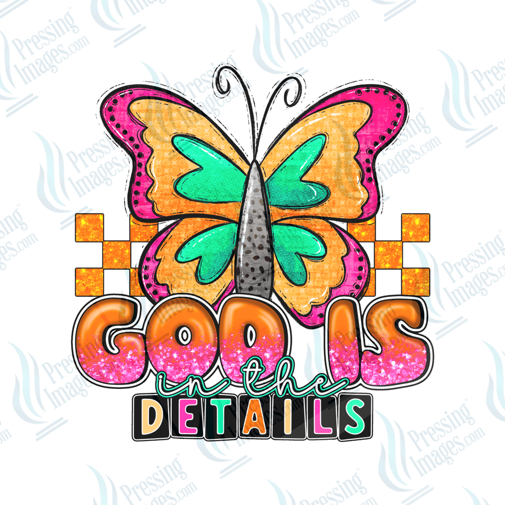 DTF 6530 God Is In The Details - Pressing Images