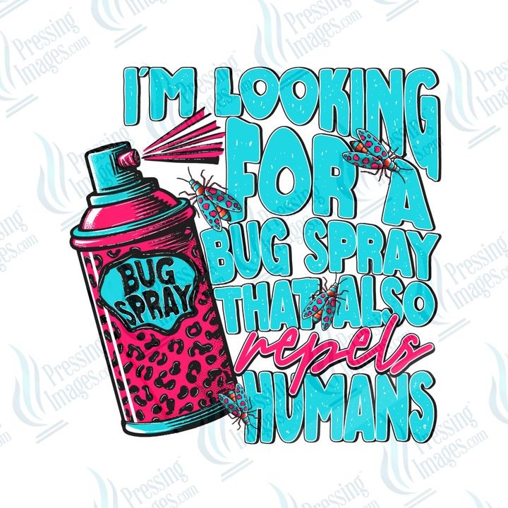 DTF 6535 Bug Spray - Pressing Images