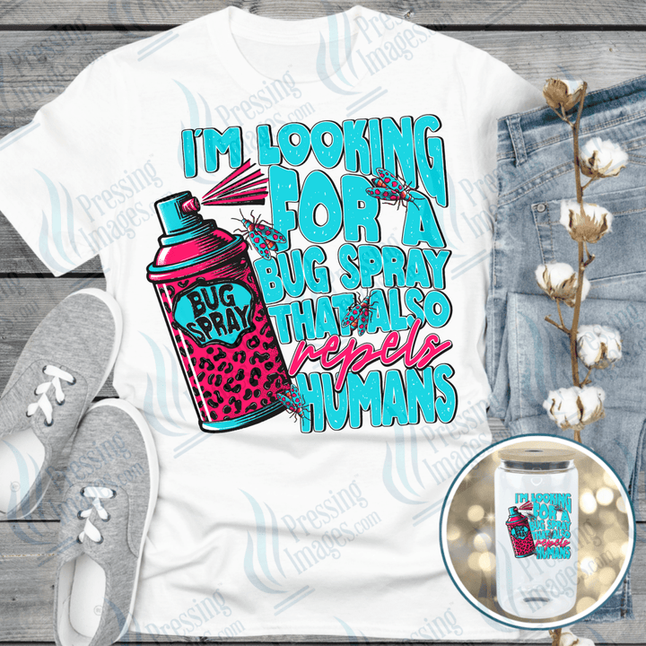 DTF 6535 Bug Spray - Pressing Images