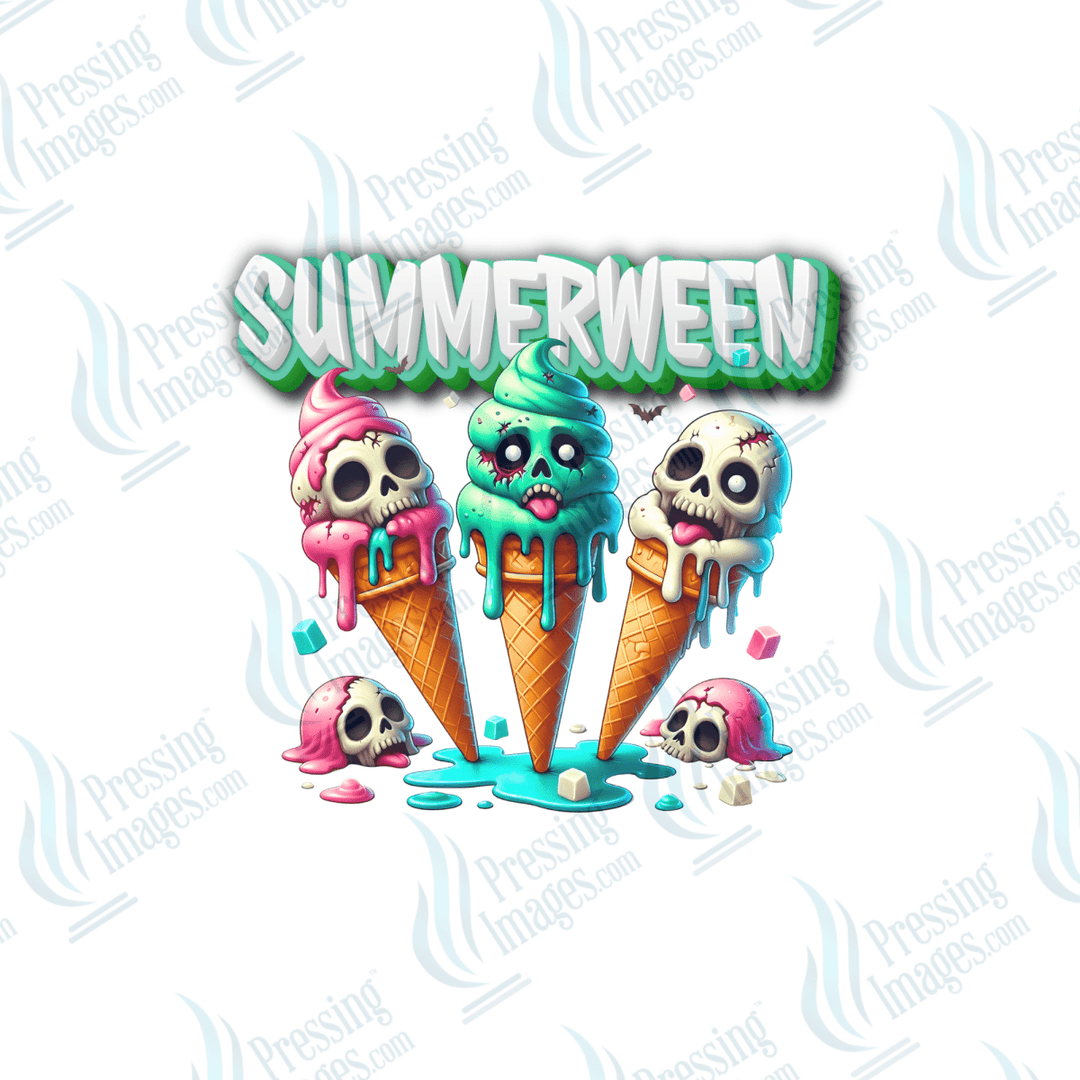 DTF 6539 Summerween - Pressing Images
