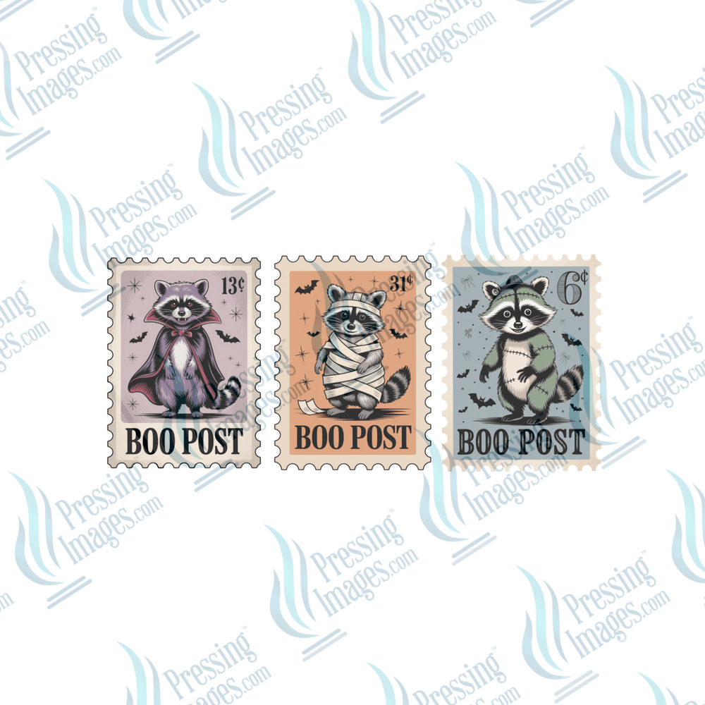 DTF 6544 Boo Post - Pressing Images