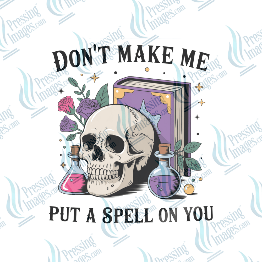DTF 6547 Don't Make Me Put A Spell On You - Pressing Images
