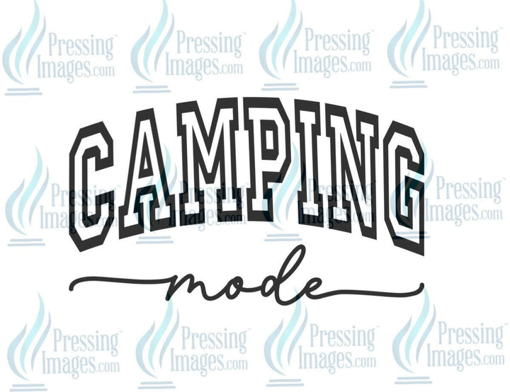 DTF: 655 Camping Mode - Pressing Images