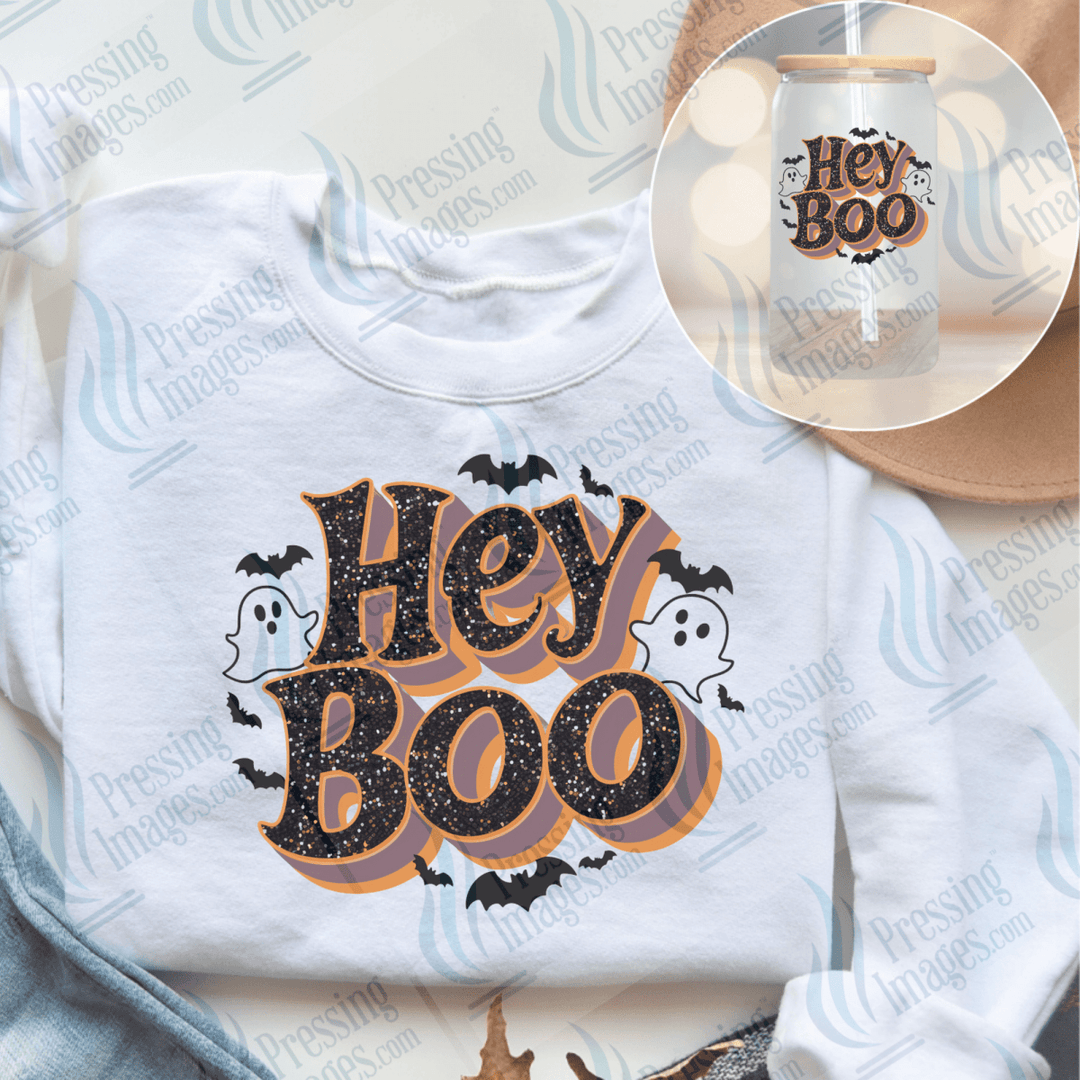 DTF 6563 Hey Boo — Pressing Images Canada