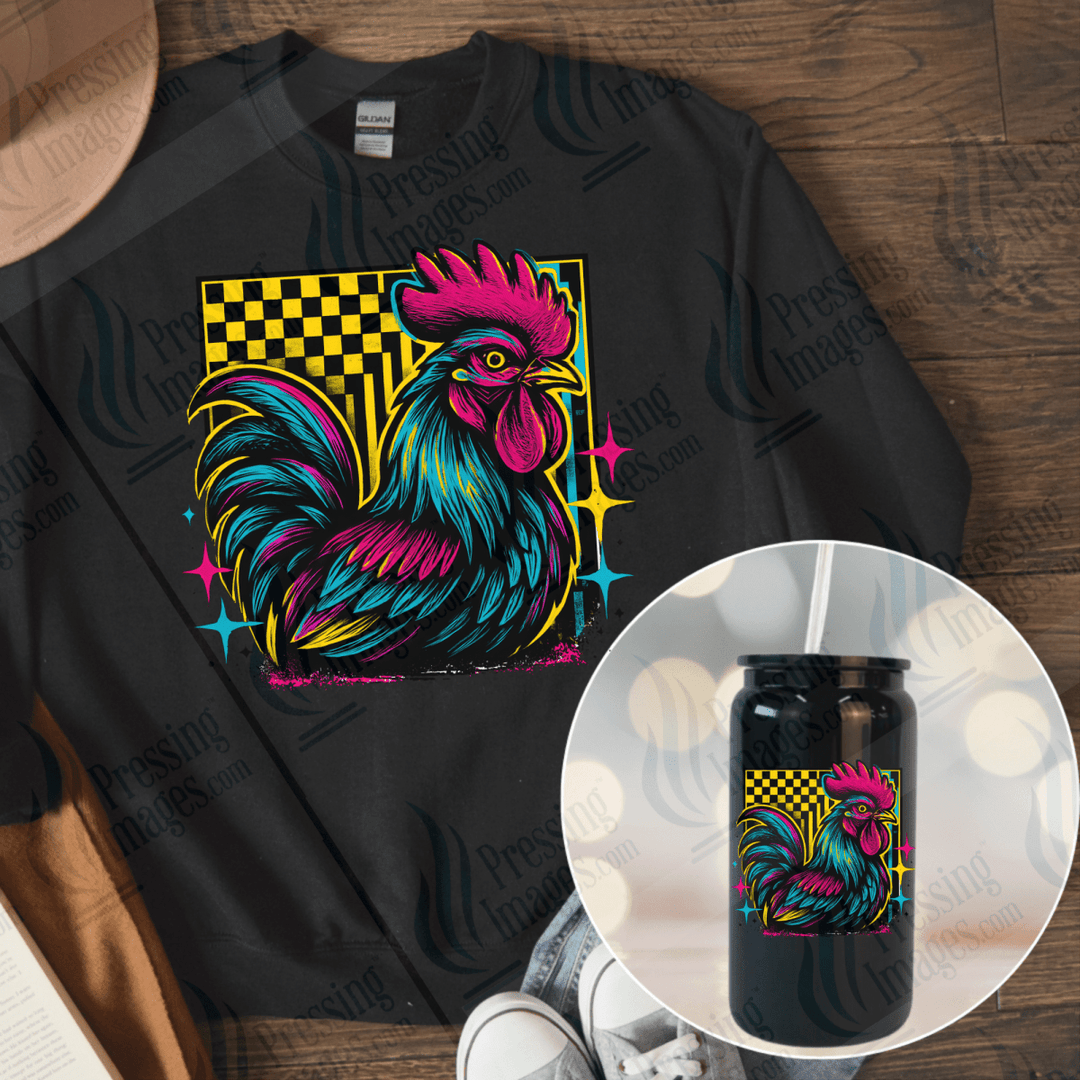 DTF 6574 Rooster — Pressing Images Canada
