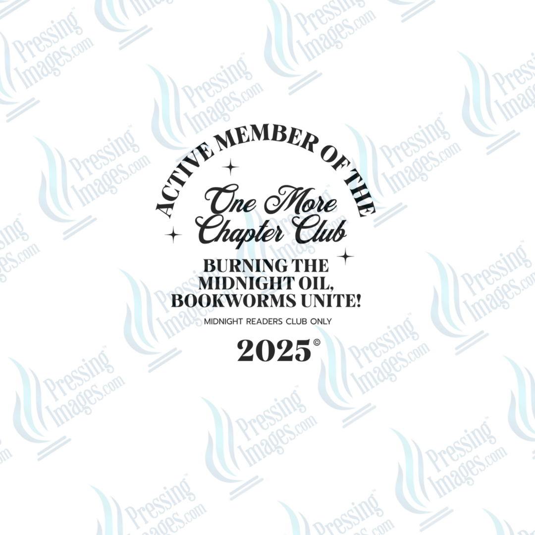 DTF 6584 One More Chapter - Pressing Images