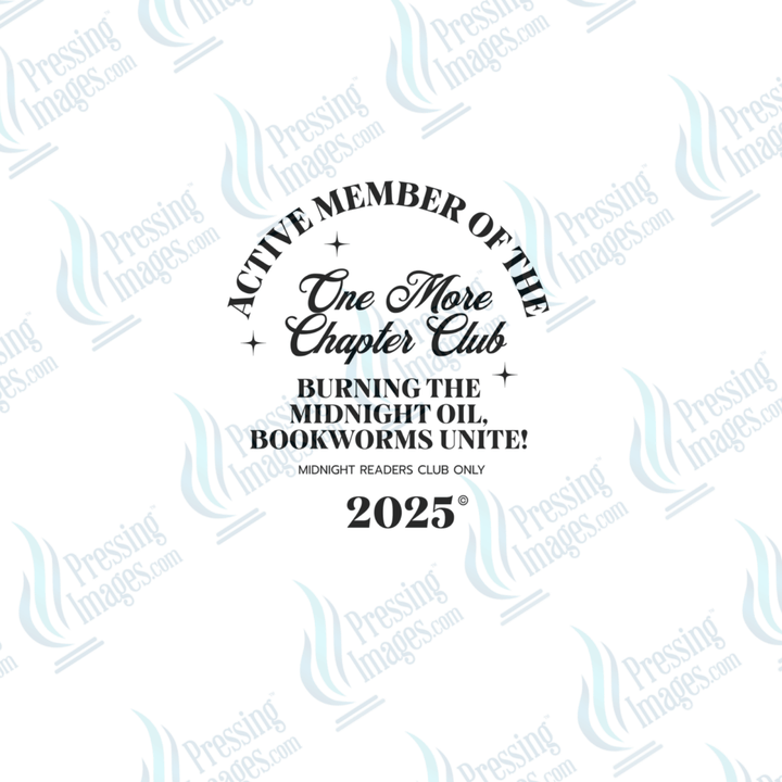 DTF 6584 One More Chapter - Pressing Images