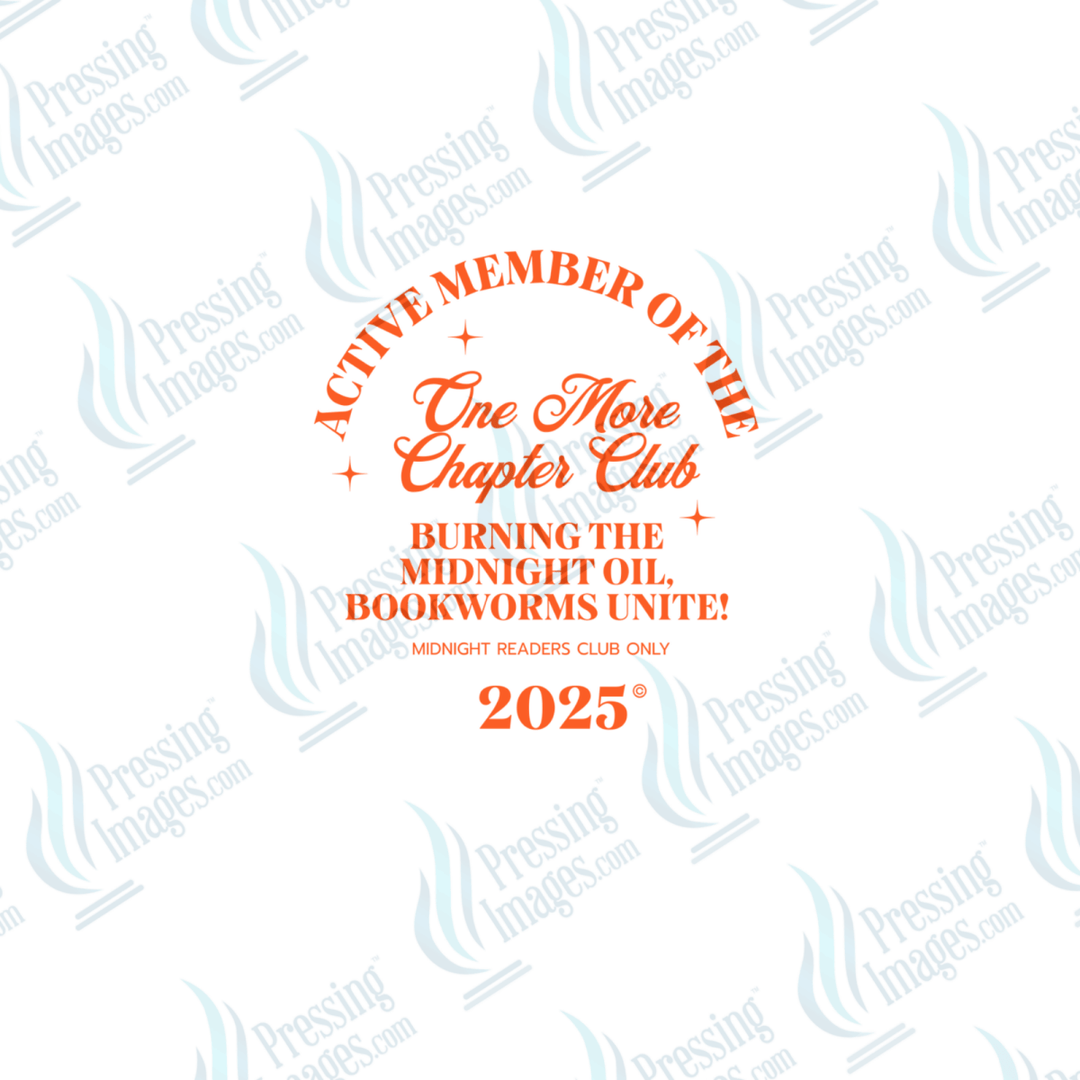 DTF 6584 One More Chapter - Pressing Images