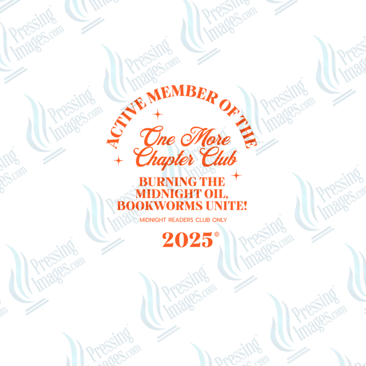 DTF 6584 One More Chapter - Pressing Images