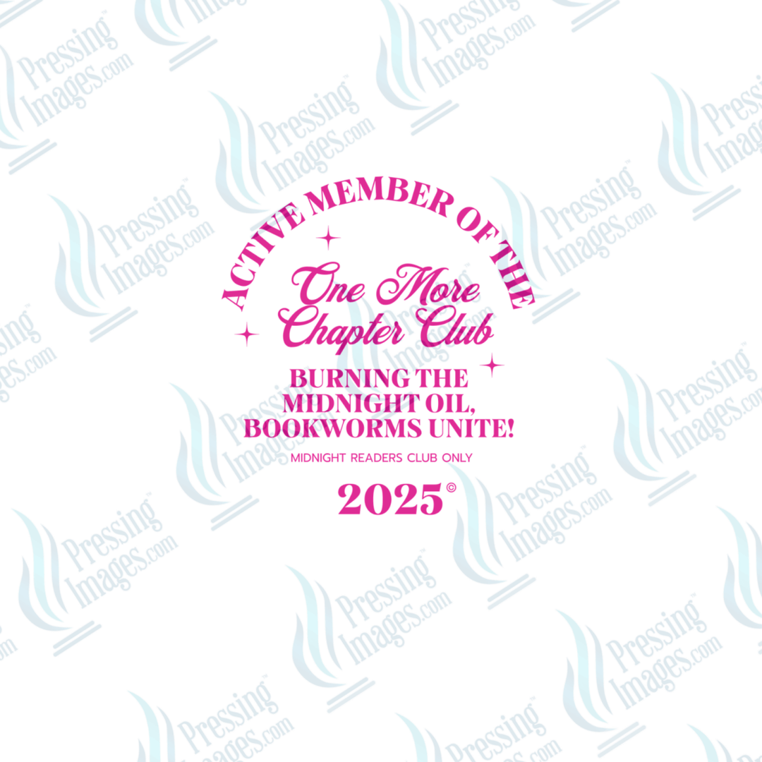 DTF 6584 One More Chapter - Pressing Images