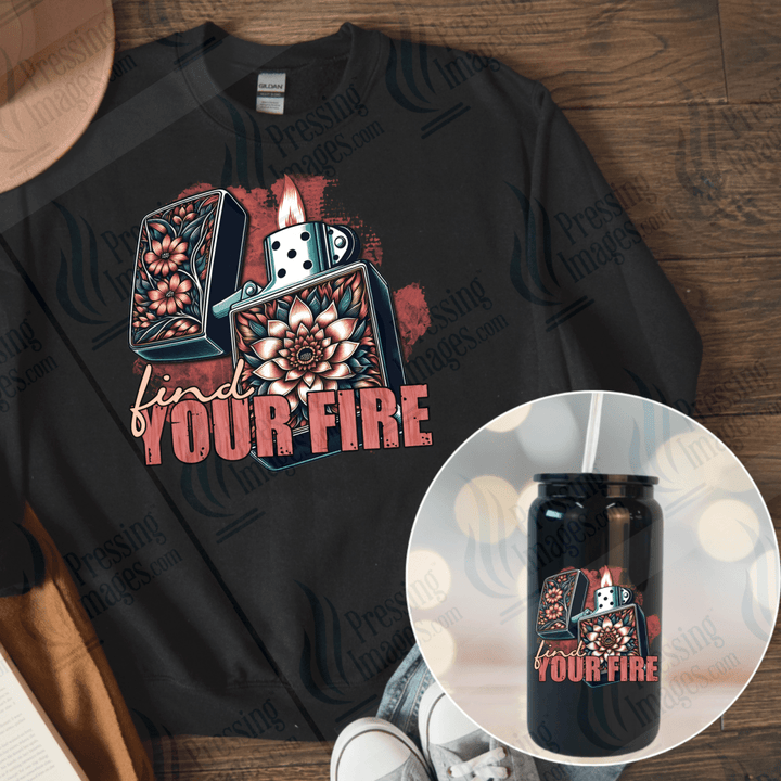 DTF 6611 Find Your Fire — Pressing Images Canada