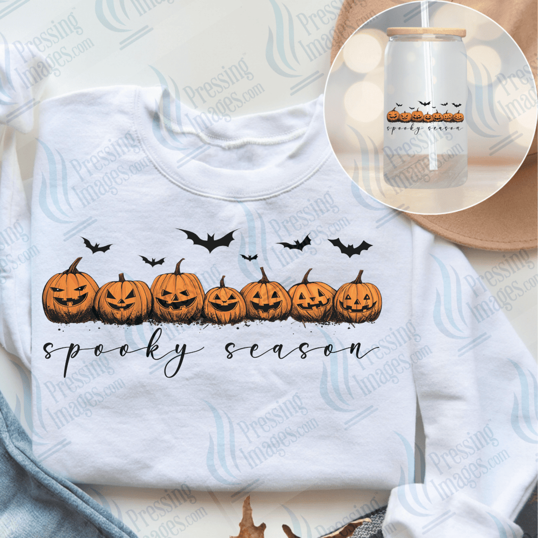 DTF 6620 Pumpkin Spooky Season — Pressing Images Canada