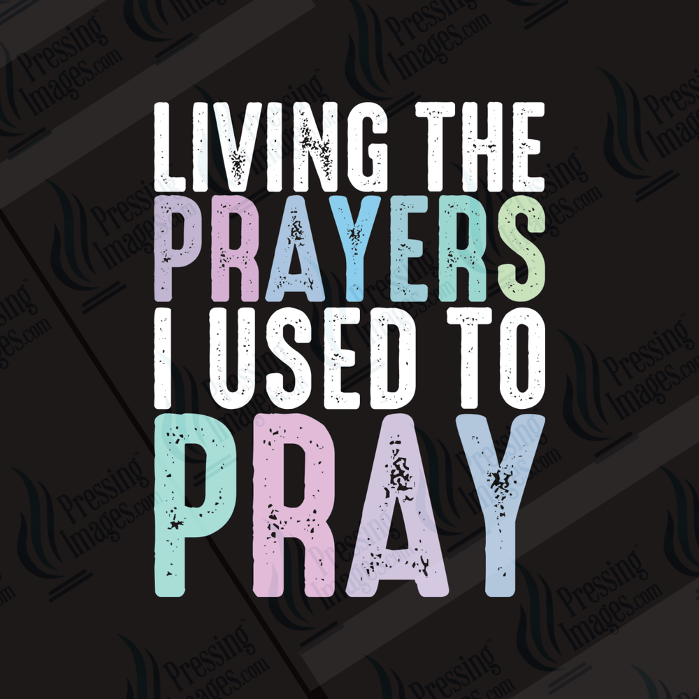 DTF 6622 Living The Prayers - Pressing Images
