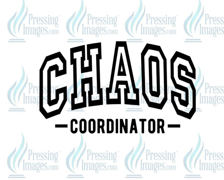DTF: 663 Chaos Coordinator - Pressing Images