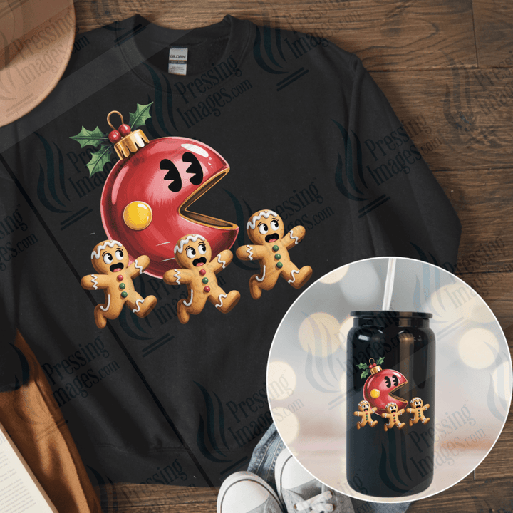 Christmas Ball With Gingermen | Pressing Images (#6652)