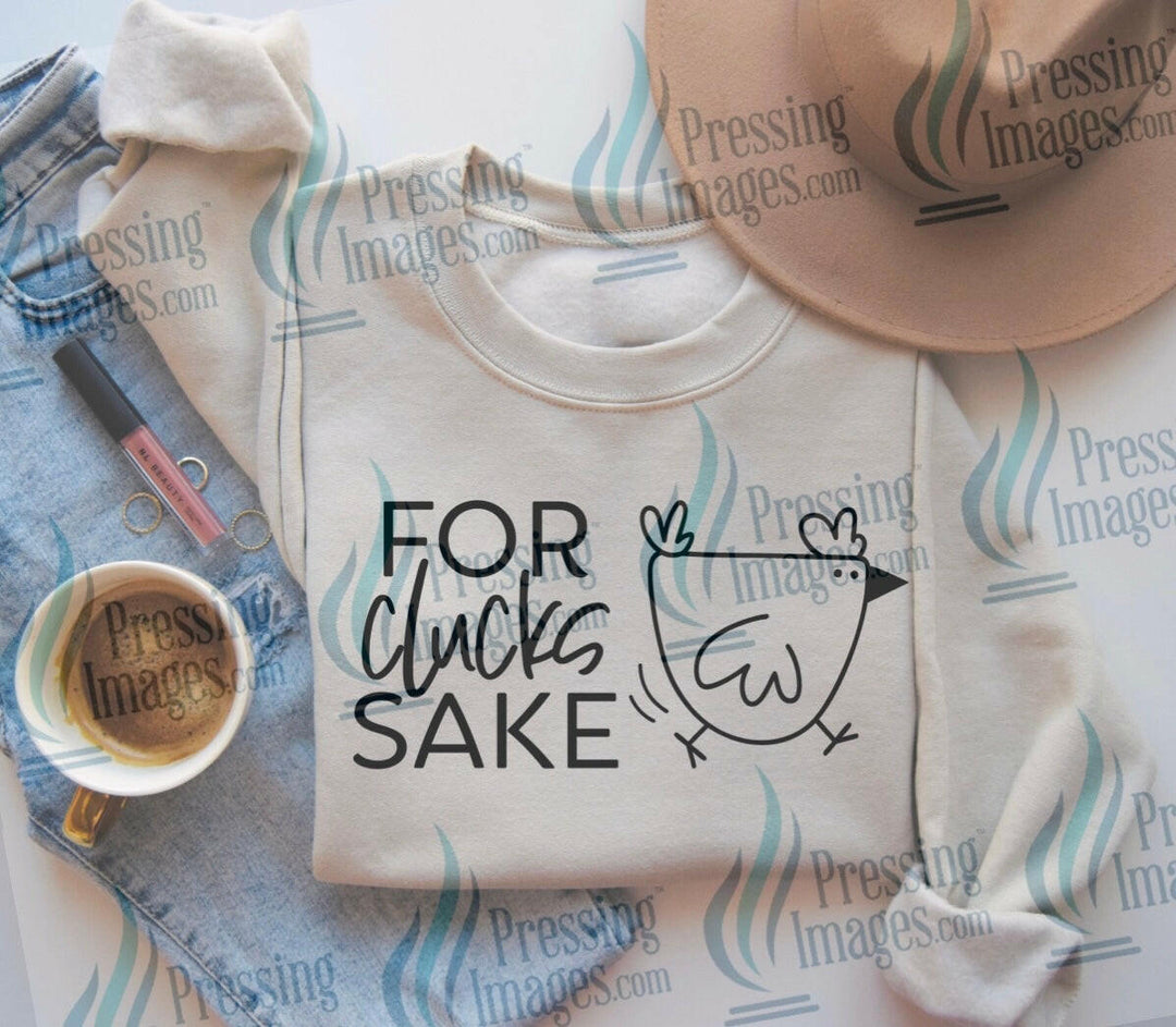 DTF: 666 For clucks sake - Pressing Images