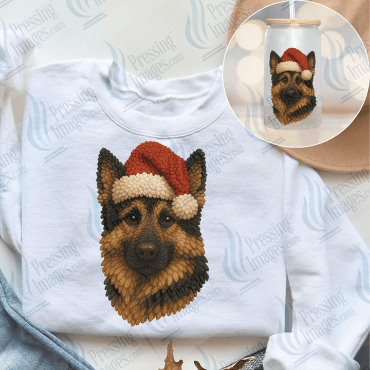 DTF 6671 Yarn Dog Collection - Pressing Images