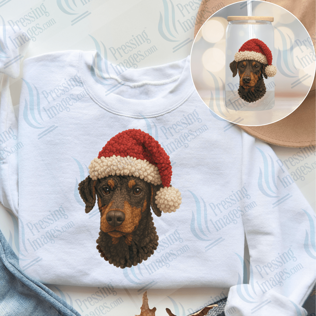 DTF 6671 Yarn Dog Collection - Pressing Images