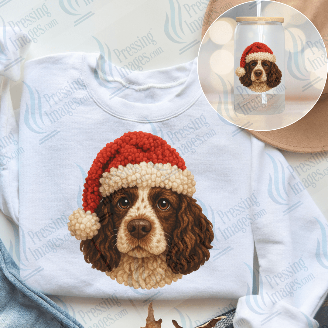 DTF 6671 Yarn Dog Collection - Pressing Images