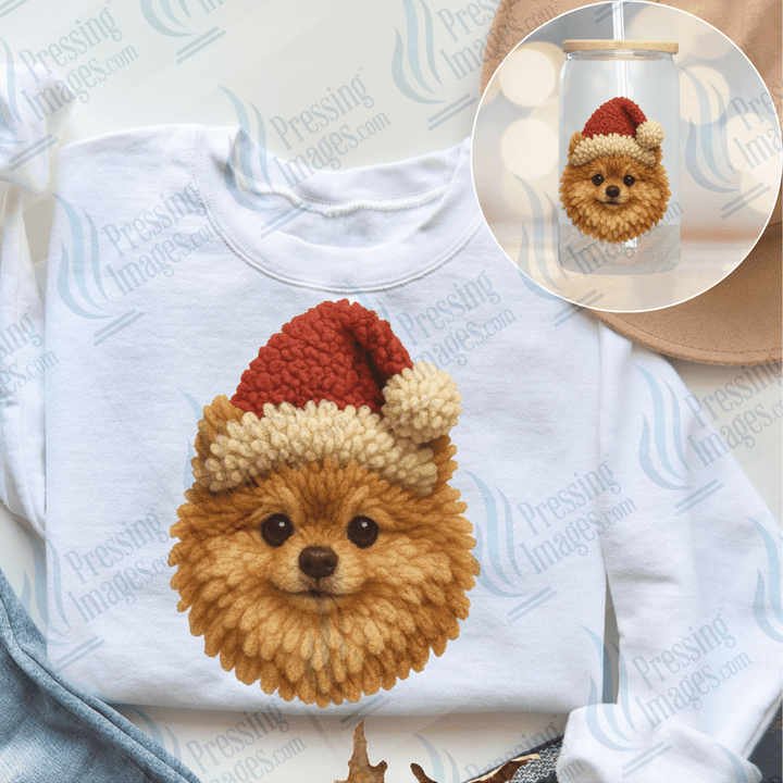 DTF 6671 Yarn Dog Collection - Pressing Images
