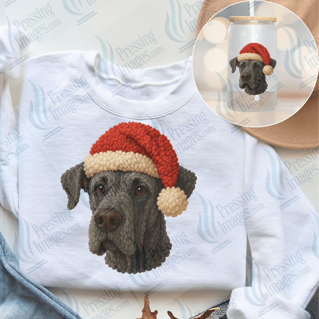 DTF 6671 Yarn Dog Collection - Pressing Images