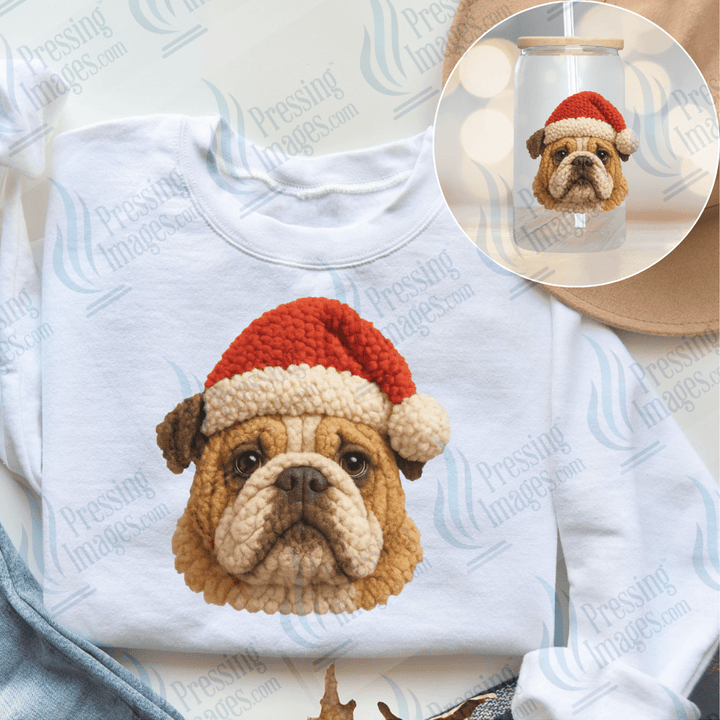 DTF 6671 Yarn Dog Collection - Pressing Images