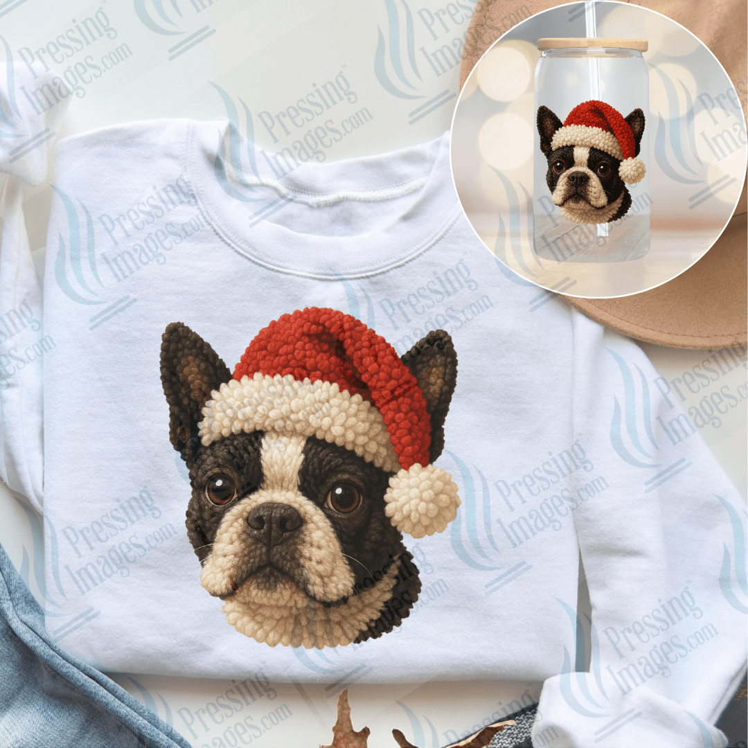 DTF 6671 Yarn Dog Collection - Pressing Images