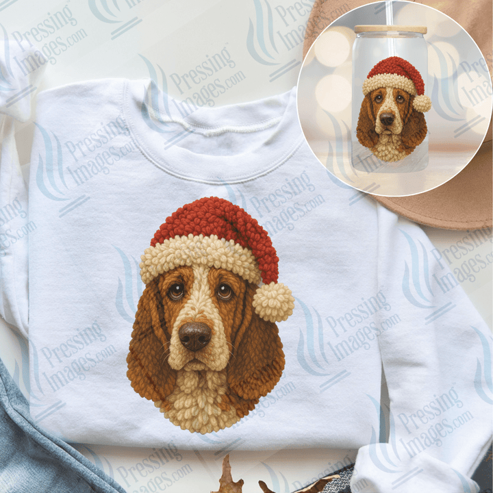 DTF 6671 Yarn Dog Collection - Pressing Images