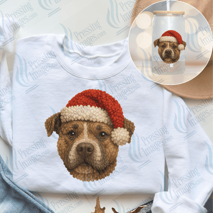 DTF 6671 Yarn Dog Collection - Pressing Images