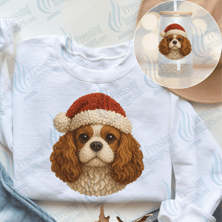 DTF 6671 Yarn Dog Collection - Pressing Images