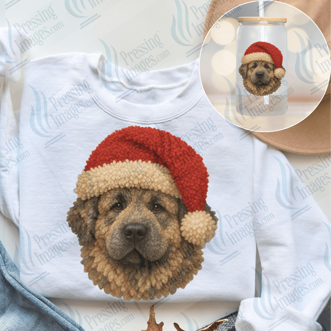 DTF 6671 Yarn Dog Collection - Pressing Images