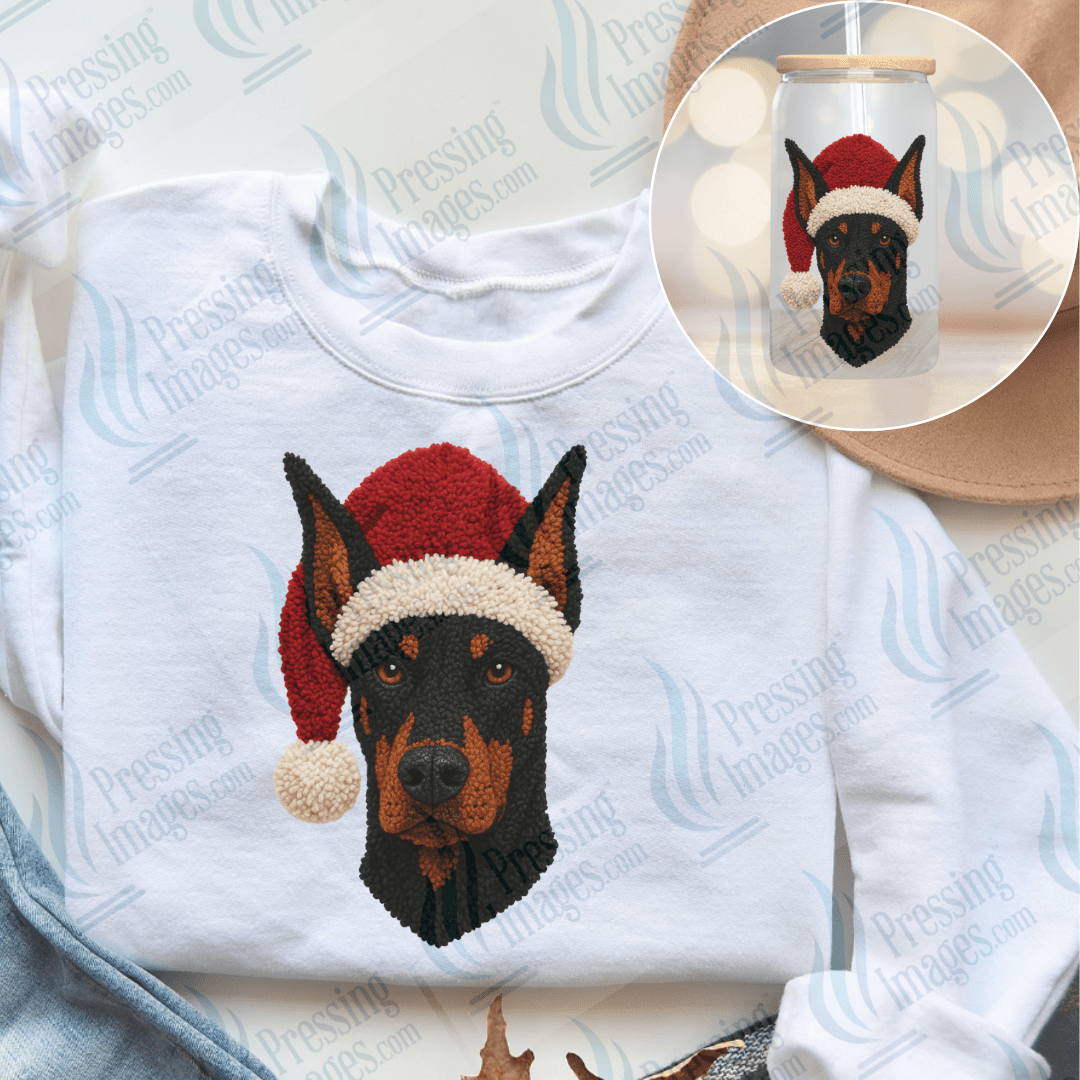DTF 6671 Yarn Dog Collection - Pressing Images