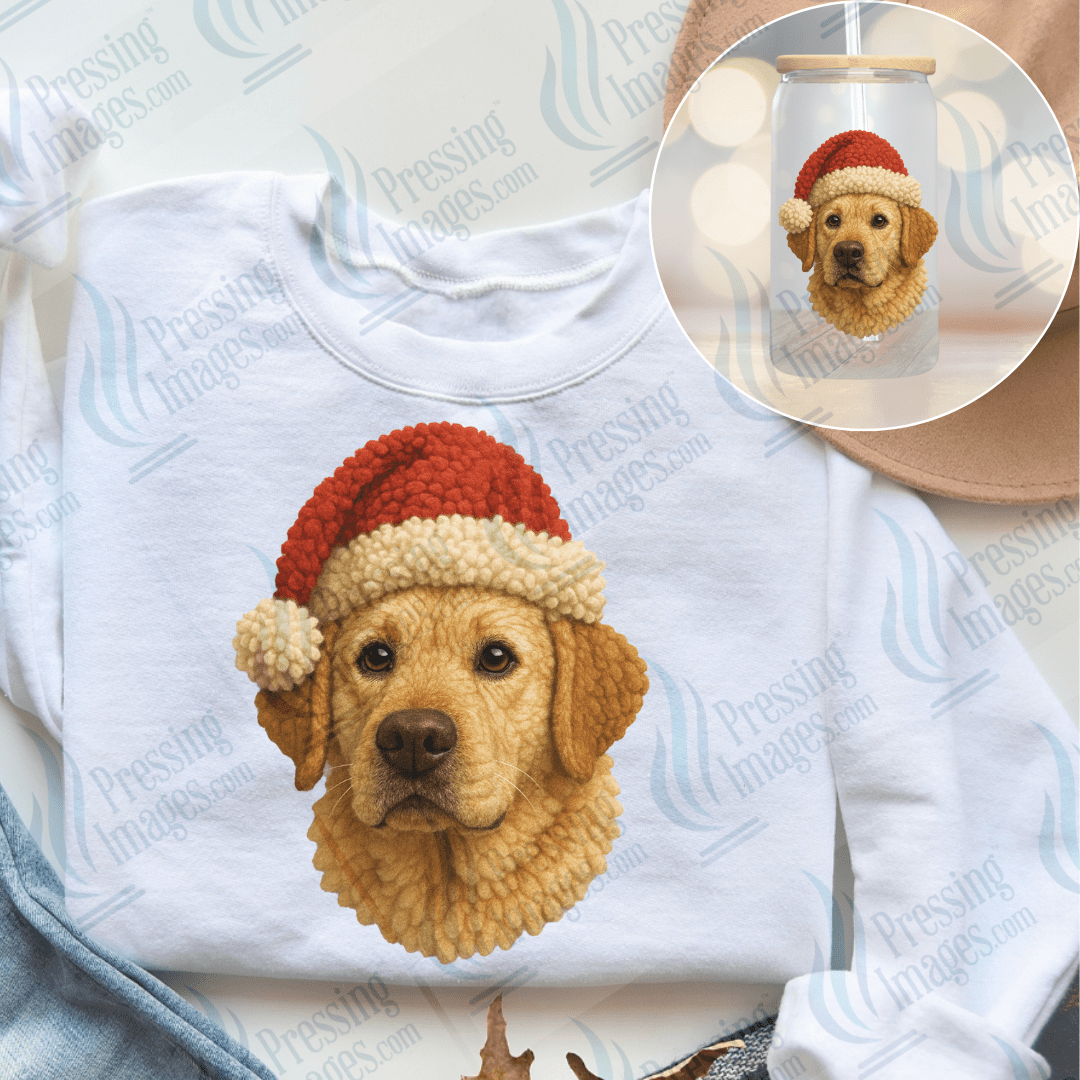 DTF 6671 Yarn Dog Collection - Pressing Images
