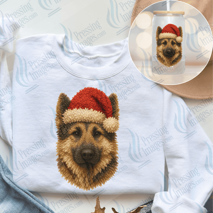 DTF 6671 Yarn Dog Collection - Pressing Images