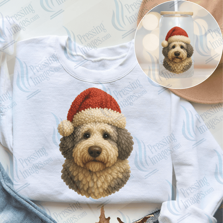 DTF 6671 Yarn Dog Collection - Pressing Images