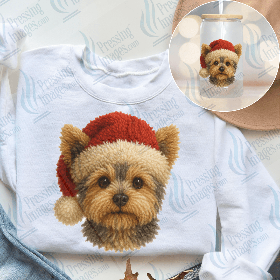 DTF 6671 Yarn Dog Collection - Pressing Images