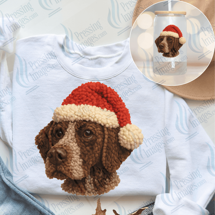 DTF 6671 Yarn Dog Collection - Pressing Images
