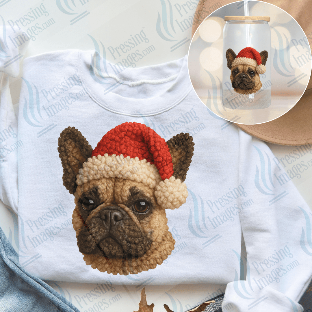 DTF 6671 Yarn Dog Collection - Pressing Images