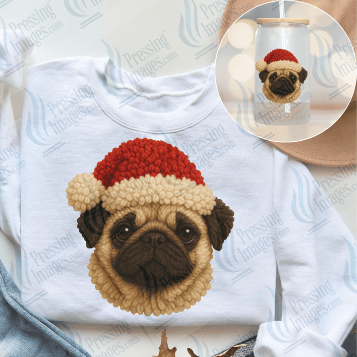 DTF 6671 Yarn Dog Collection - Pressing Images