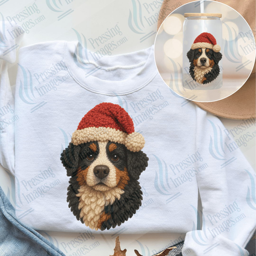 DTF 6671 Yarn Dog Collection - Pressing Images