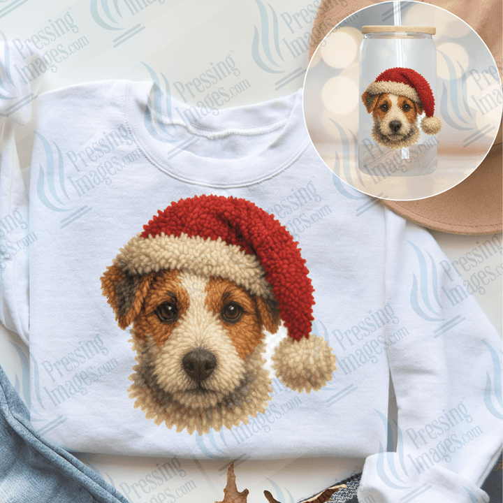 DTF 6671 Yarn Dog Collection - Pressing Images