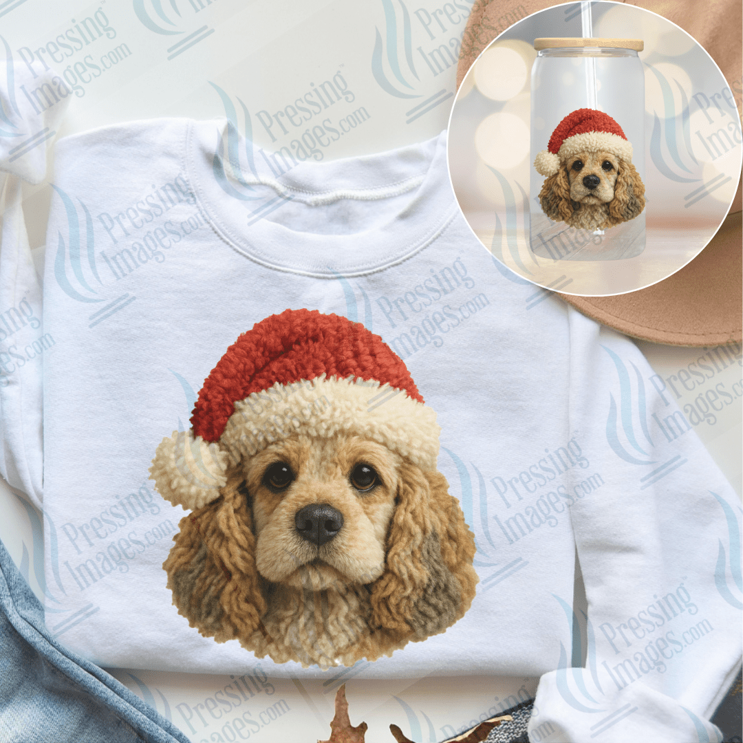 DTF 6671 Yarn Dog Collection - Pressing Images
