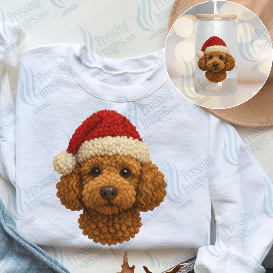 DTF 6671 Yarn Dog Collection - Pressing Images