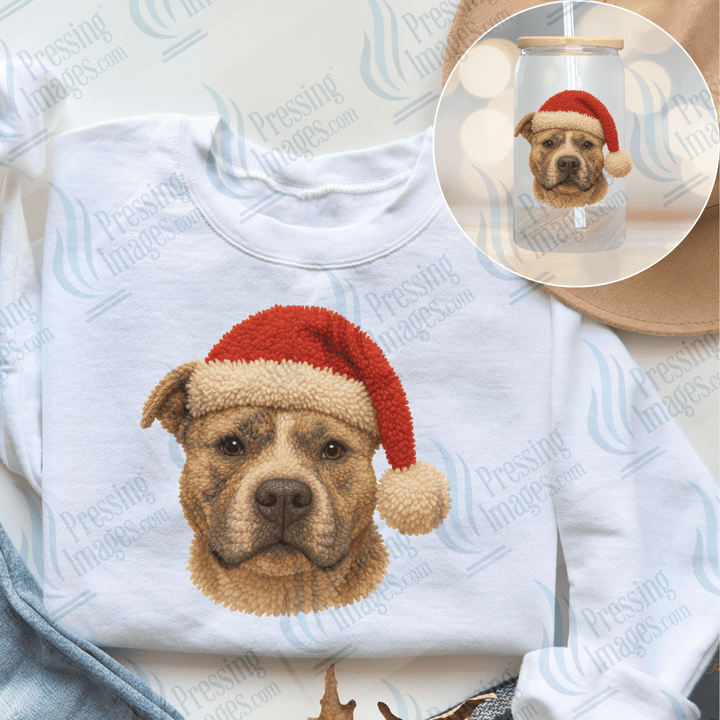 DTF 6671 Yarn Dog Collection - Pressing Images